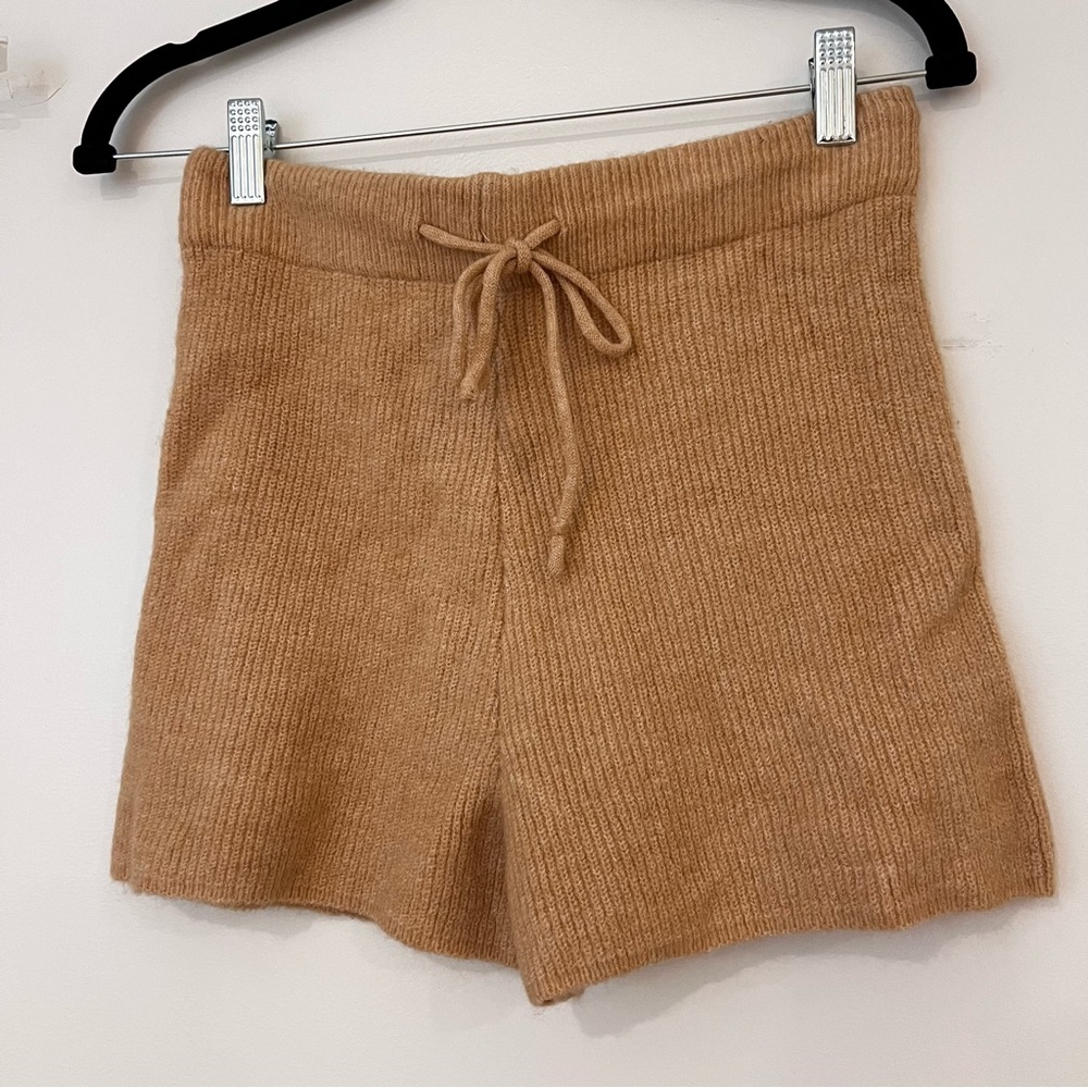 Kori Ripped Knit Shorts with Drawstring - Picture 4 of 7